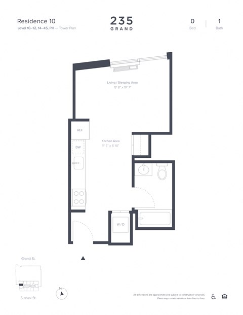 235 Grand Street Studio-2 Beds Apartment for Rent - Photo Gallery 37